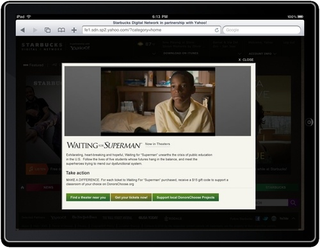 Illustration for article titled Starbucks Rolling Out Free Content Network to Keep You Loitering in Stores